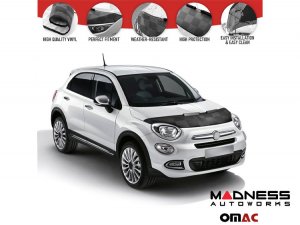 FIAT 500X Front Hood Mask - Checkered - OMAC (2016-2023)